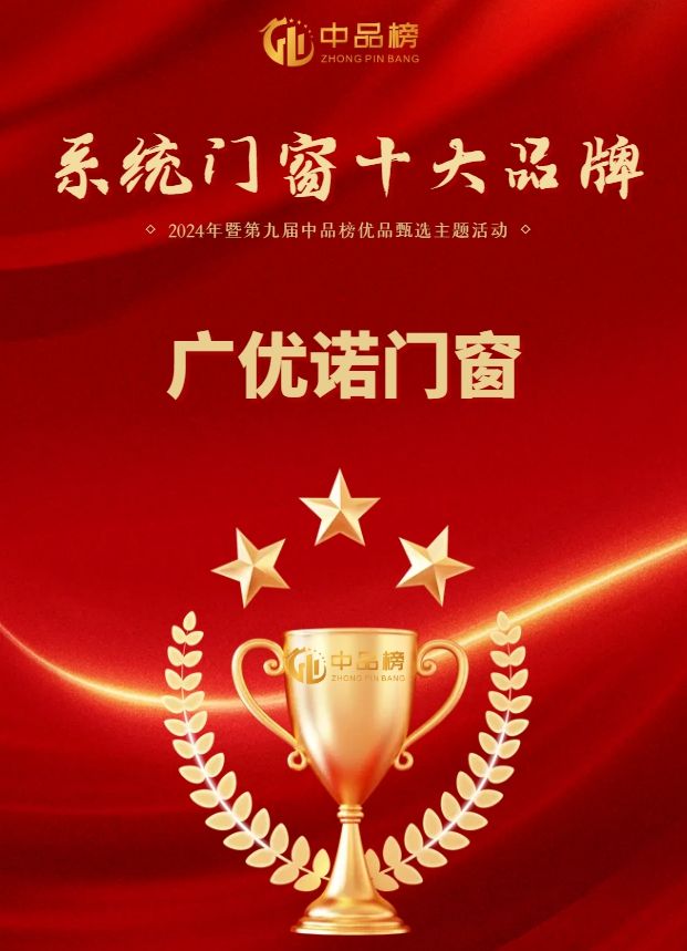 門窗一線品牌廣優(yōu)諾系統(tǒng)門窗：投百萬保險 以十年質(zhì)保守護(hù)千萬家(圖2)