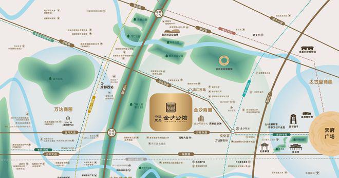 九游官網(wǎng)入口：成都中建金沙公館售樓處電話丨開盤時間項目配套主力戶型(圖2)