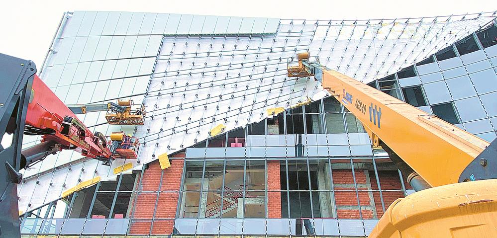 中山建筑幕墻工程：什么是建筑幕墻