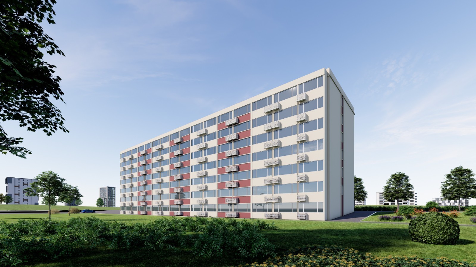 中建二局承建北京央企老舊小區(qū)改造重點項目開工(圖2)