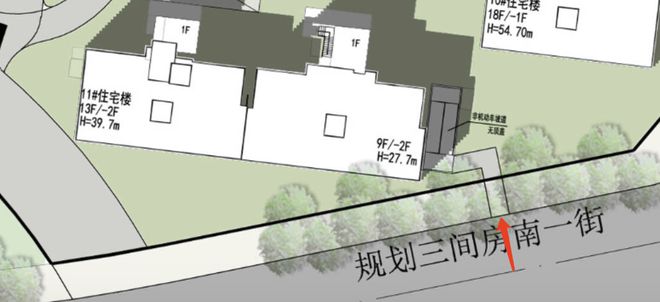 九游app：金茂滿曜承諾街坊路對(duì)外開放兩側(cè)不設(shè)置圍墻(圖4)