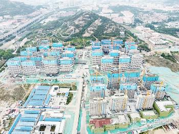 九游app：中建中新邵哥莊安置房抓鬮分房啦多個(gè)項(xiàng)目建設(shè)跑出“加速度”(圖2)