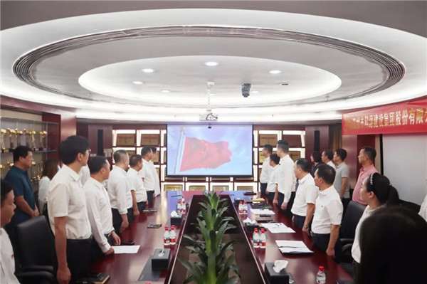 九游官網(wǎng)入口：中共深圳市科源建設(shè)集團股份有限公司支部委員會召開黨員大會暨換屆選舉會(圖2)
