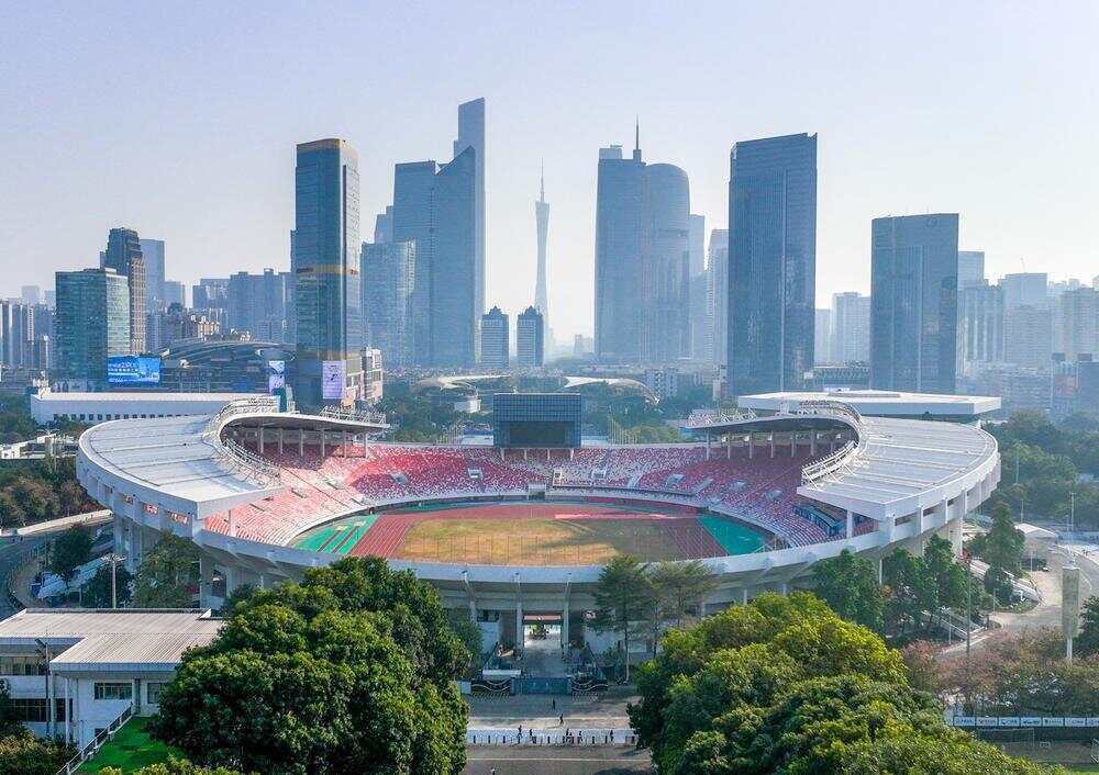 九游app：綠色十五運廣州天河體育場變身“零碳先鋒”(圖2)
